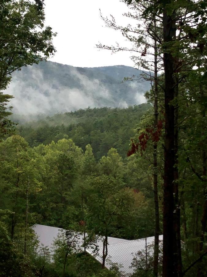 Mountain-Top Cabin Get-Away With Hot Tub And A View Sautee Nacoochee المظهر الخارجي الصورة