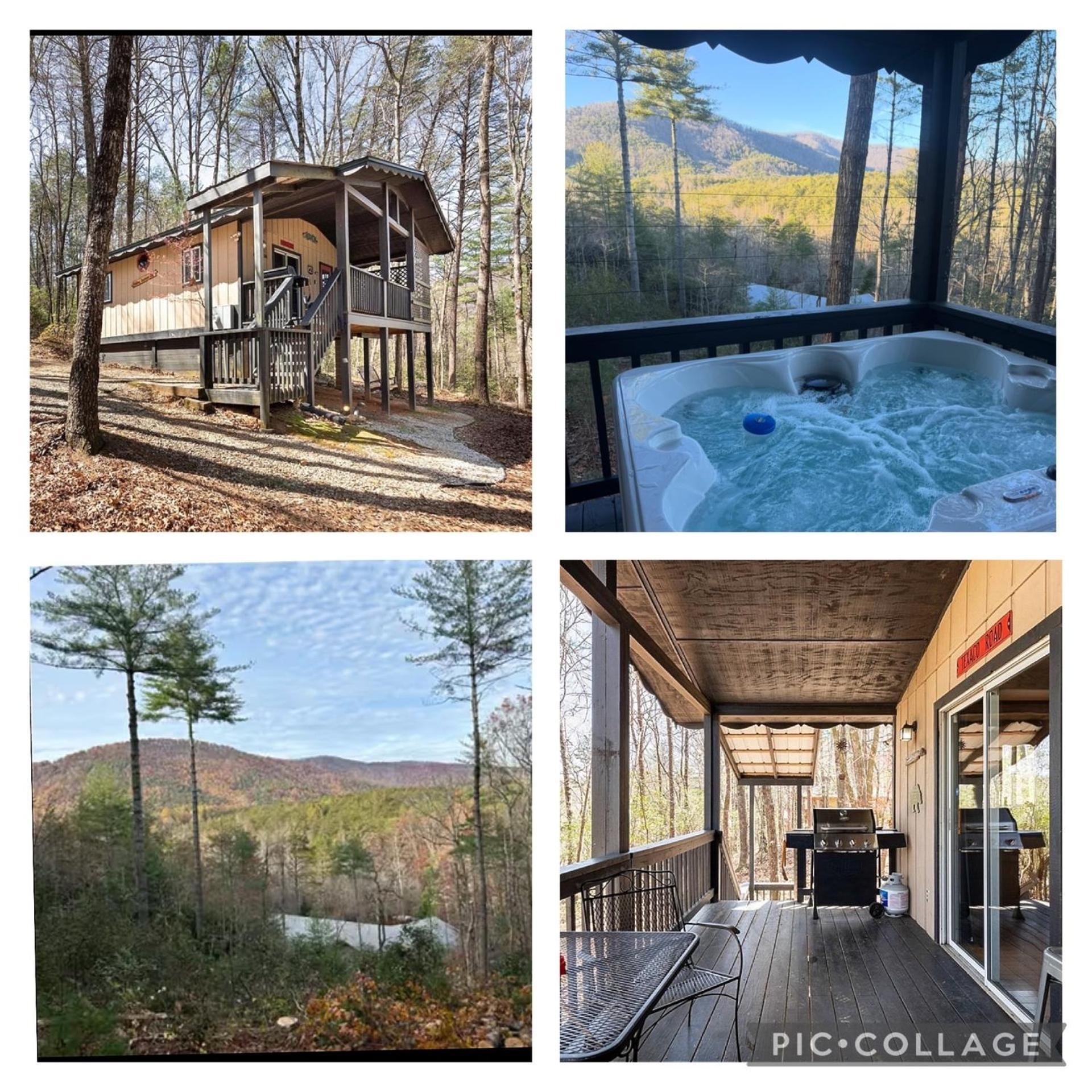 Mountain-Top Cabin Get-Away With Hot Tub And A View Sautee Nacoochee المظهر الخارجي الصورة